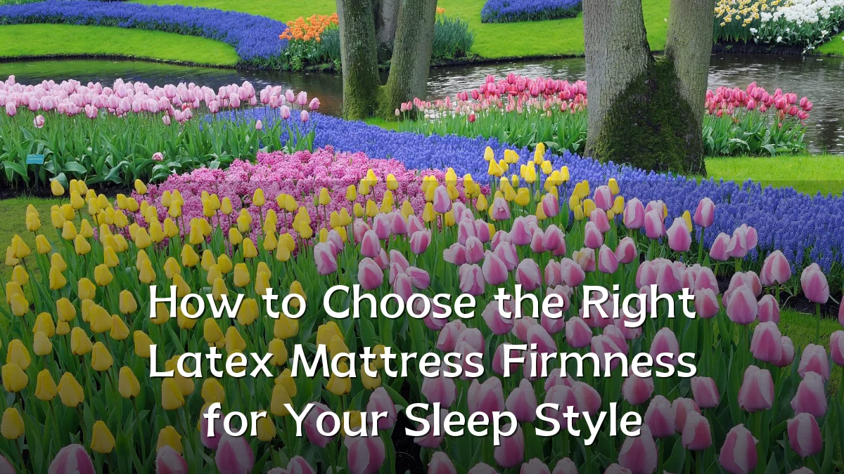 How to Choose the Right Latex Mattress Firmness for Your Sleep Style