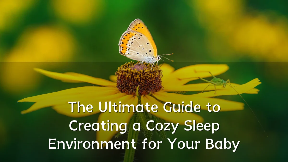 The Ultimate Guide to Creating a Cozy Sleep Environment for Your Baby