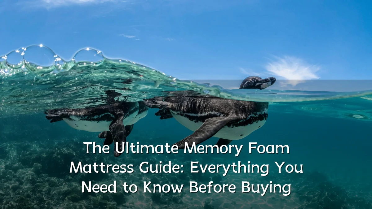 The Ultimate Memory Foam Mattress Guide: Everything You Need to Know Before Buying