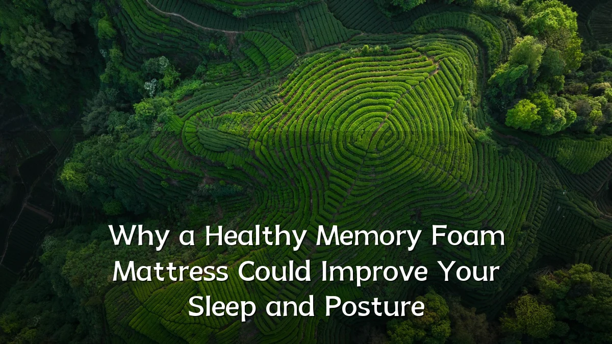 Why a Healthy Memory Foam Mattress Could Improve Your Sleep and Posture