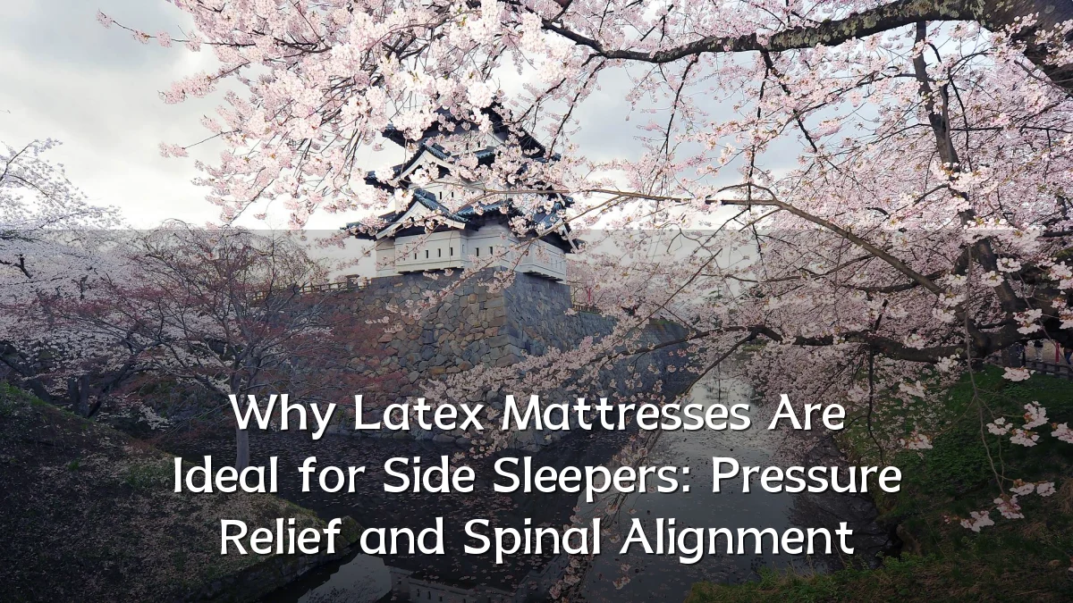 Why Latex Mattresses Are Ideal for Side Sleepers: Pressure Relief and Spinal Alignment