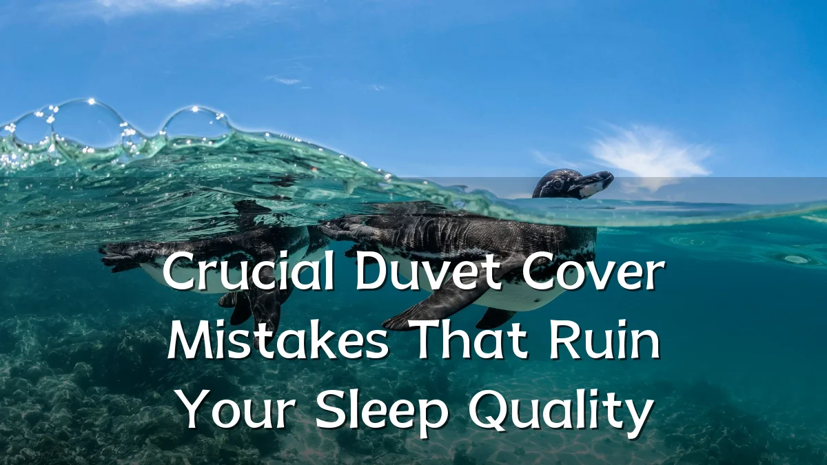 Crucial Duvet Cover Mistakes That Ruin Your Sleep Quality