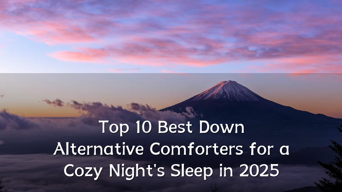 Top 10 Best Down Alternative Comforters for a Cozy Night's Sleep in 2025