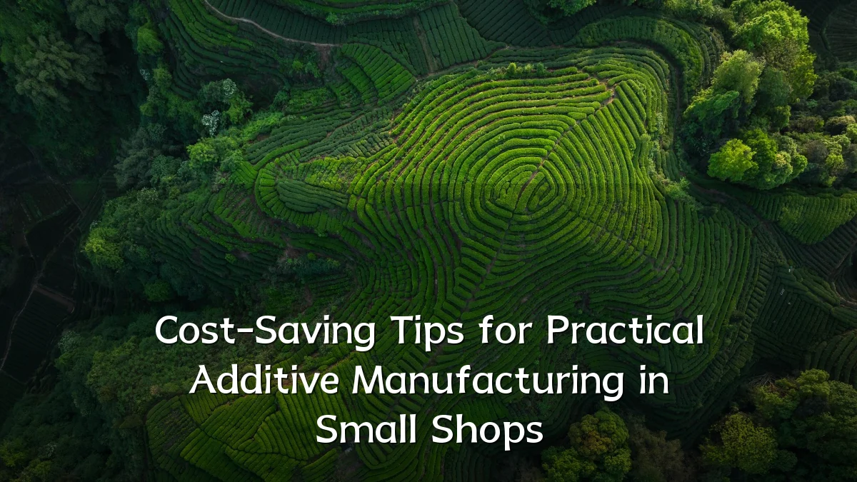 Cost-Saving Tips for Practical Additive Manufacturing in Small Shops